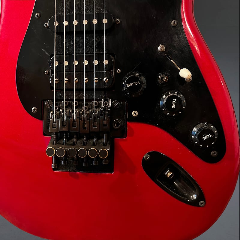 Kramer Focus 3000 1983-1986 - Candy Apple Red F-3000 | Reverb