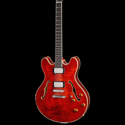 値下げしました]Eastman フルアコ T-186MX Antique Red Yahoo