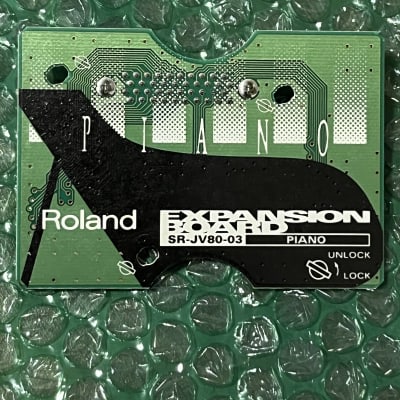 Roland SR-JV80-03 Piano Expansion Board 1990s - Green