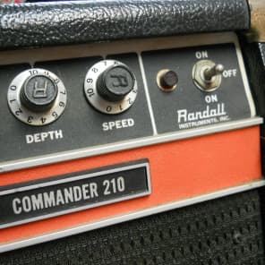 Vintage Randall Commander 210 Guitar Combo Amplifier (120 Watts) image 5