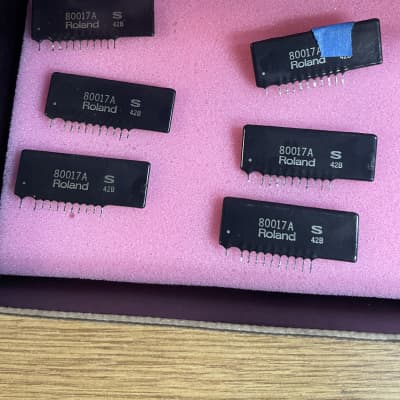 Roland 80017A Juno 106 Juno-106 / MKS-30 / GR-700 voice chips used