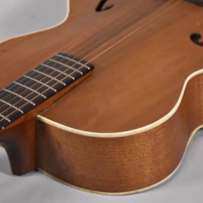 1940s Epiphone Natural Finish Archtop Acoustic Guitar image 4