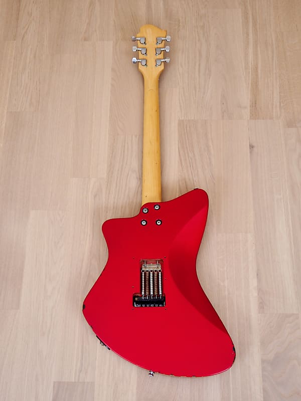 1990s Burny H-65 Vertigo Elite Electric Guitar Candy Apple Red, Fernandes