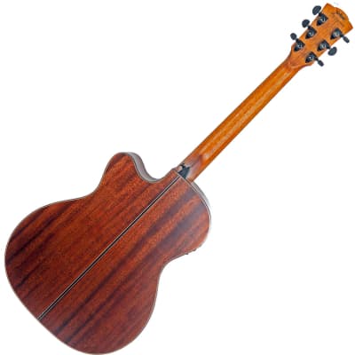 Merida Extrema OMCE Mahogany Electro Acoustic Guitar - Natural image 2