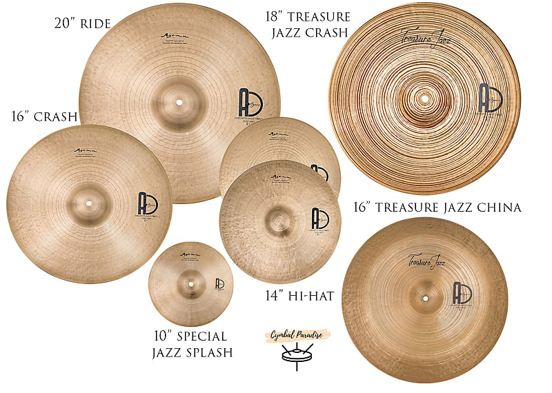 Jazz shop cymbal pack