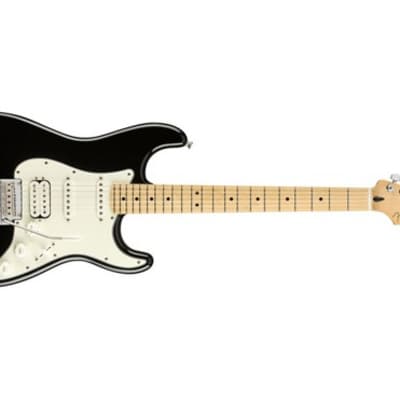 Fender Player Stratocaster HSS Electric Guitar (Black, Maple Fingerboard) (Used/Mint)