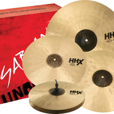 Sabian 15005XCNP HHX Complex Promotional Set Cymbal Pack w