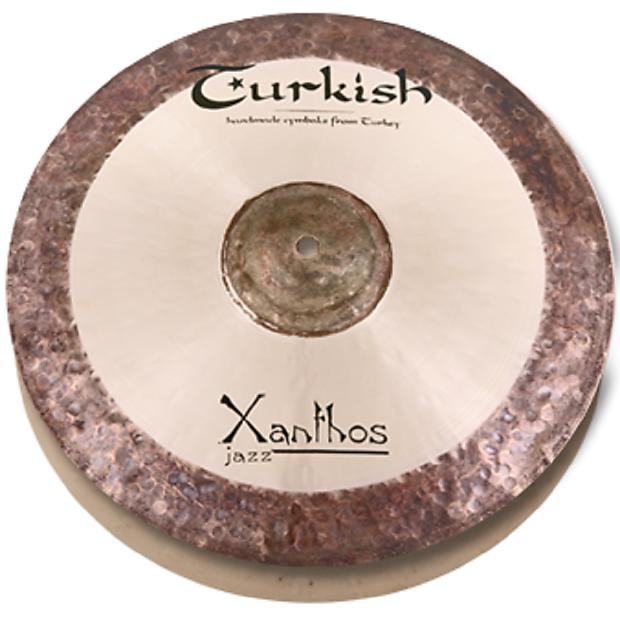 Turkish Cymbals 15" Jazz Series Xanthos Jazz Hi-Hat XJ-H15 (Pair) image 1
