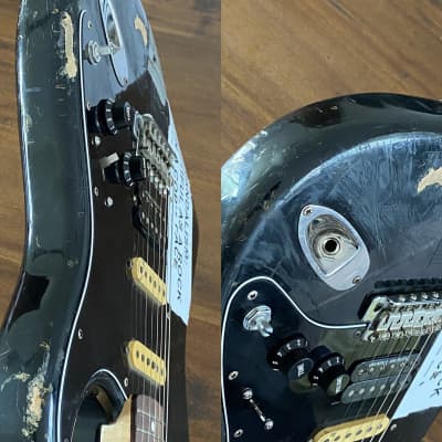 Fender “VANDALISM” Stratocaster, Kurt Cobain, Nirvana, Custom Made Modified  | Reverb UK