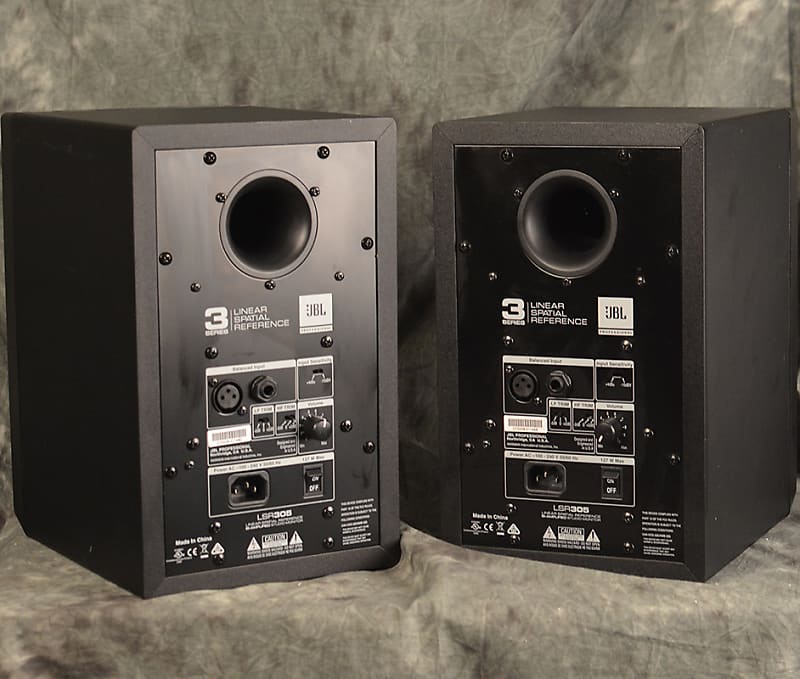 JBL LSR305 2-Way Active Studio Monitors (Pair) | Reverb