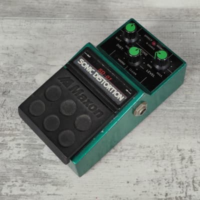 1980s Maxon Japan SD-01 Sonic Distortion Vintage Effects Pedal for sale