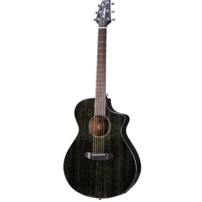 Breedlove Rainforest S Concert Black Gold CE African Mahogany - Acoustic Guitar for sale