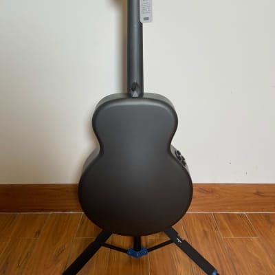 Enya Carbon Fiber Acoustic Electric Guitar X4 Pro Mini with Hard Case image 4