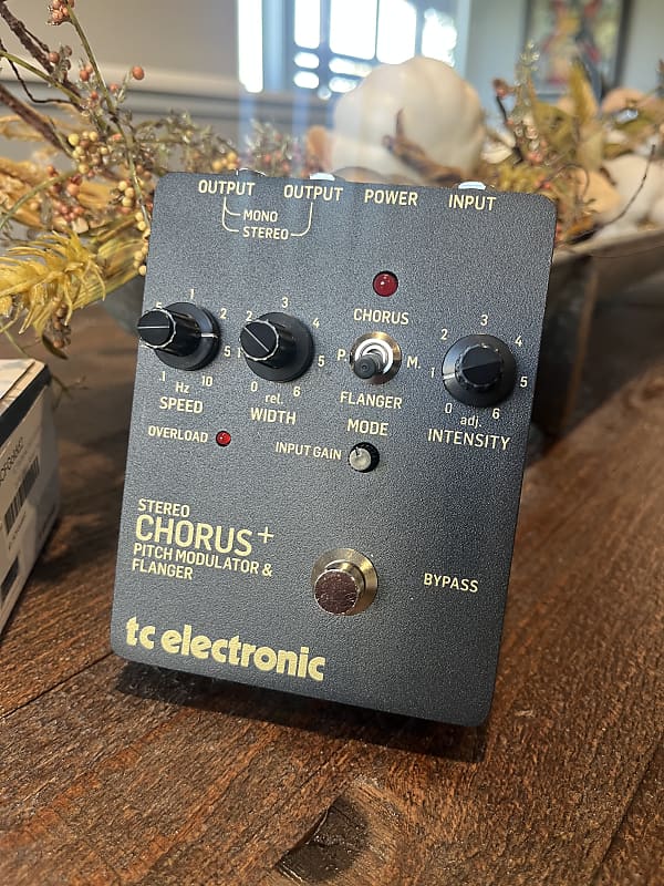 TC Electronic SCF Gold Stereo Chorus + Pitch Modulator & Flanger Reissue