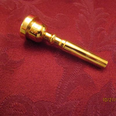 DENIS WICK AMERICAN Classic Series Gold Plated B-flat Trumpet Mouthpiece -  1.25c