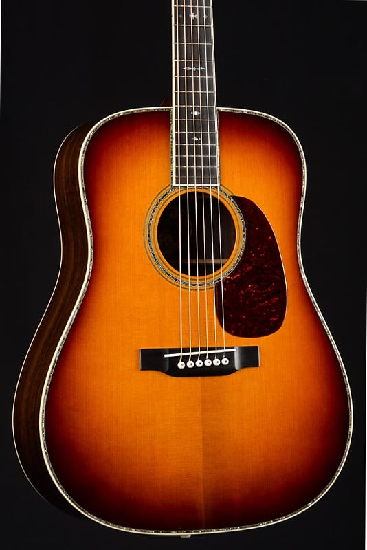 Collings D-42A T Sunburst Torrefied Adirondack Spruce and Indian Rosewood Traditional Custom NEW image 1