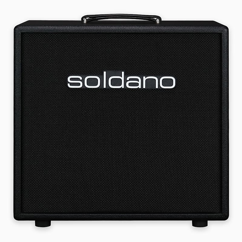 Soldano 1x12 Open Back Black Guitar Cabinet image 1