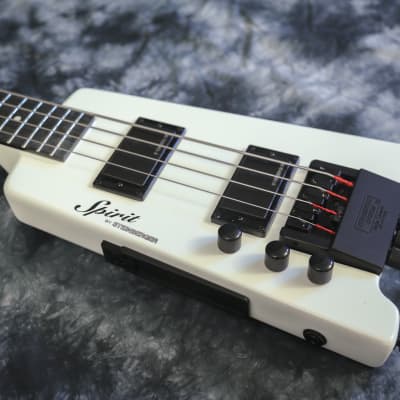 Steinberger XT-2 Bass White Left Handed w/ Hard Case image 1