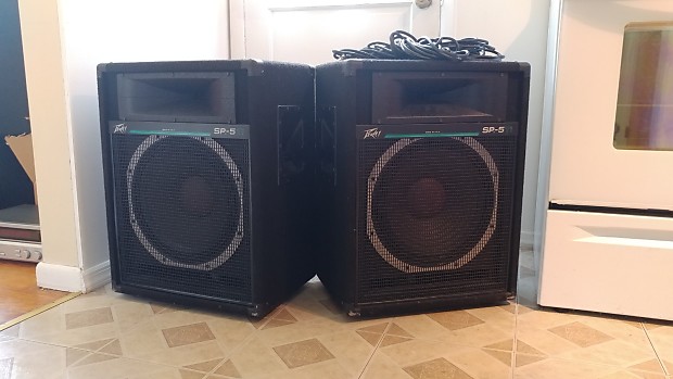 500W PA Speakers Peavey SP 5Ti PAIR passive speakers