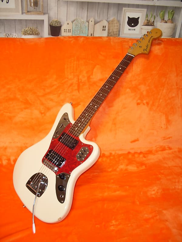 Fender Jaguar Kurt Cobain Olympic White! JG66 Model, Japan 1997