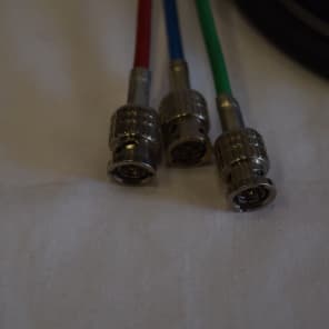 CANAR  LV-615 BNC / BNC 3-Ch. 75ohm Component Video Coaxial Snake Cable 10' #1494 image 5