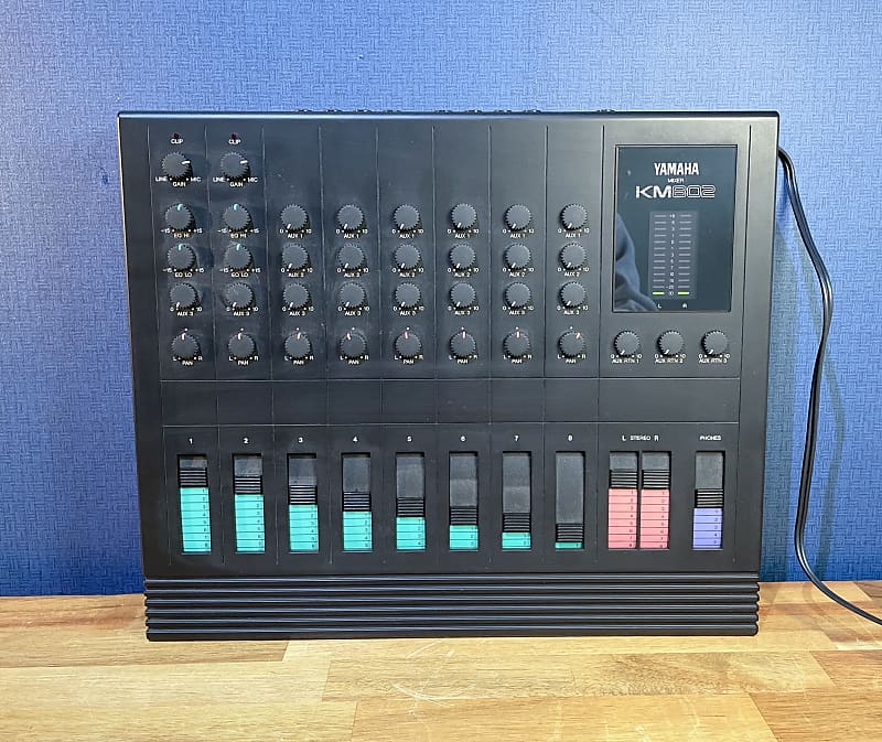 Yamaha KM802 Vintage 8-channel Mixer | Reverb