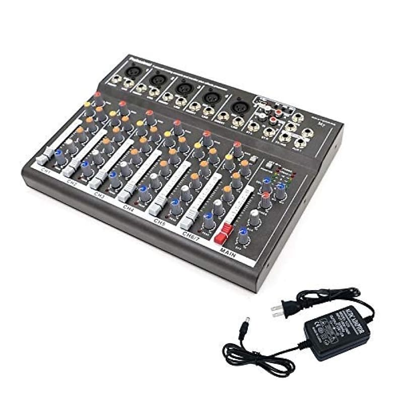 Mini 4 Channel 3.5mm Audio Sound Line Mixer Pro Live Studio Console  Recording