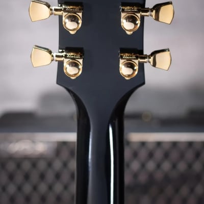 Gibson Elvis SJ-200 Jumbo Acoustic/Electric - Ebony w/Hardshell Case image 7