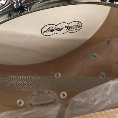 Ludwig 5" x 14" Classic Maple Snare Drum Digital Sparkle image 3