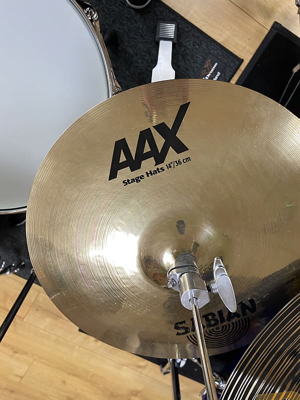 Sabian 14" AAX Stage HiHats ExDisplay Reverb UK