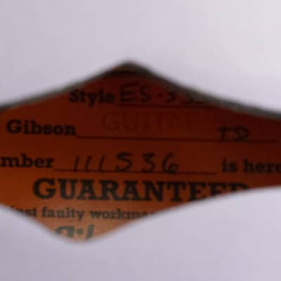 Gibson Custom Shop PSL 1964 ES-335 Semi-hollow Reissue VOS - 2021 - Heather Poly Metallic - MINT image 7