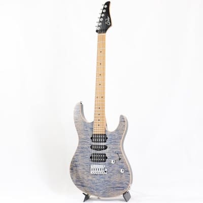 Suhr Guitars Core Line Series Modern Plus (Trans Blue Denim/Roasted Maple) [SN.71648] image 2