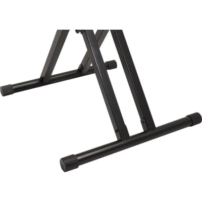 Ultimate Support 18532 IQ-X-3000 Double Braced X-Style Keyboard Stand, Black image 4