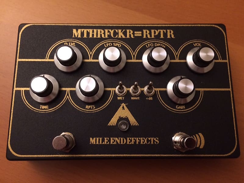 Mile End Effects MTHRFCKR=RPTR Cassette Tape Delay / Preamp Reverb