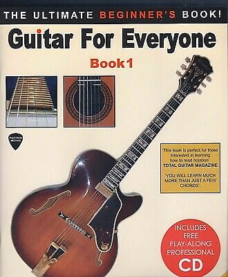 Learn How to Play The Guitar For Everyone Book CD Beginner Music Lessons - N7 X- image 1