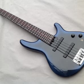 Heartfield by Fender DR-5 Blueburst 5-String Bass Made in Japan image 6