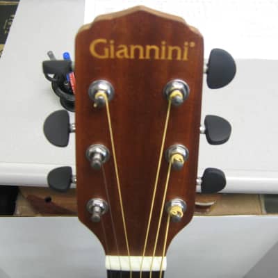Giannini GS-41 Left Handed Acoustic/Electric Guitar image 5