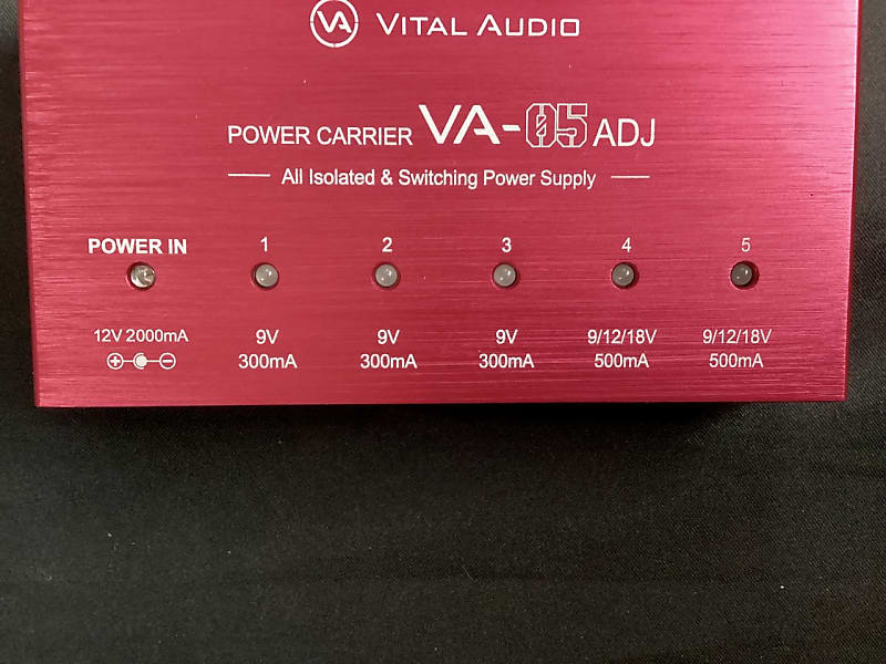VITAL AUDIO POWER CARRIER VA-05 ADJ - 器材