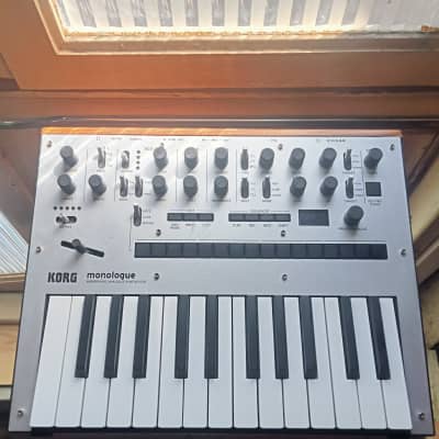 Korg Monologue Monophonic Analog Synthesizer 2016 - Present - Silver