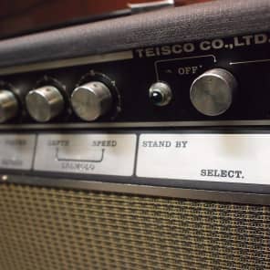 1966 Teisco Del Rey Checkmate 20 Amplifier image 10