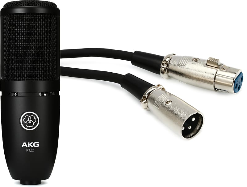 AKG P120 Large-diaphragm Condenser Microphone Bundle with | Reverb