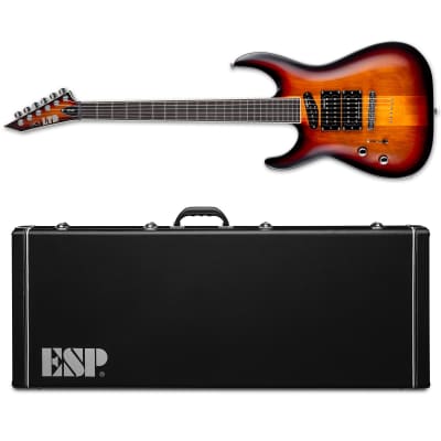 ESP LTD Stephen Carpenter SC-20 LH 3-Tone Burst Left-Handed Electric Guitar + Hard Case for sale