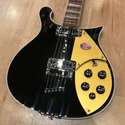 Rickenbacker 660 6-String Electric Guitar JetGlo for sale