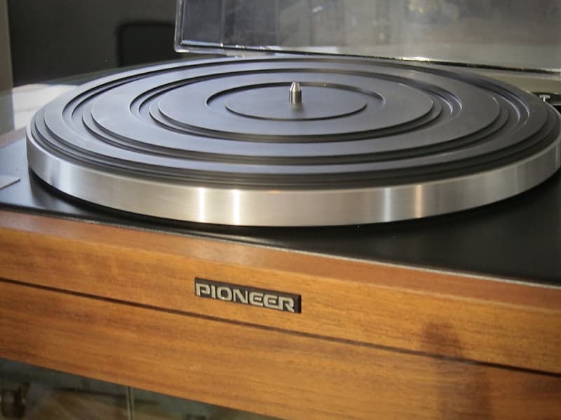 Pioneer Model PL-A25 Turntable 1970s Vintage Record Player Classic Beauty image 1