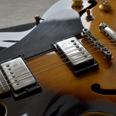 1981 Tokai ES100R Sunburst w/OHSC, Japan, ’59 ES-335, Long Guard, MIJ, Lawsuit, Lacquer image 21