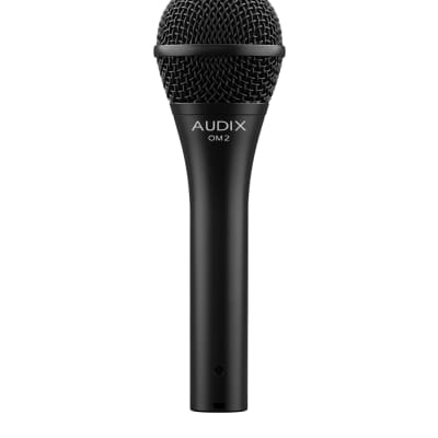 Audix OM5 Handheld Hypercardioid Dynamic Vocal Microphone 2010s - Black image 1