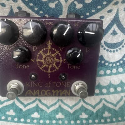 Analogman King of Tone V4 with Red Side High Gain Option