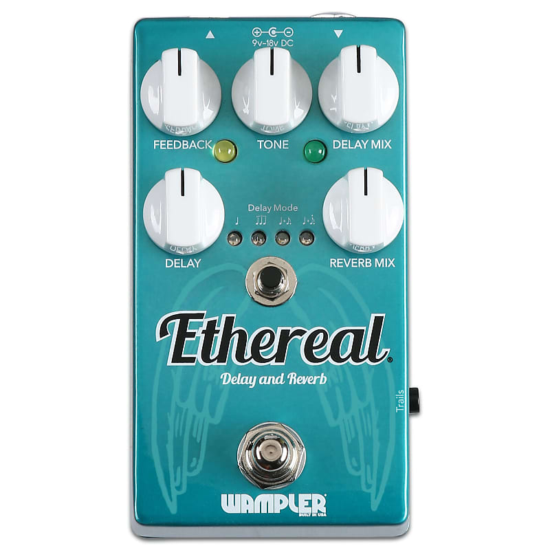 Wampler Ethereal Delay and Reverb Ambience Effects Pedal
