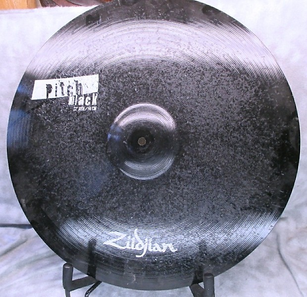 Zildjian pitch black 22 on sale ride