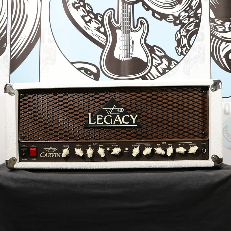 Carvin Legacy Model VL100 Steve Vai Signature 2-Channel 100-Watt Guitar Amp  Head